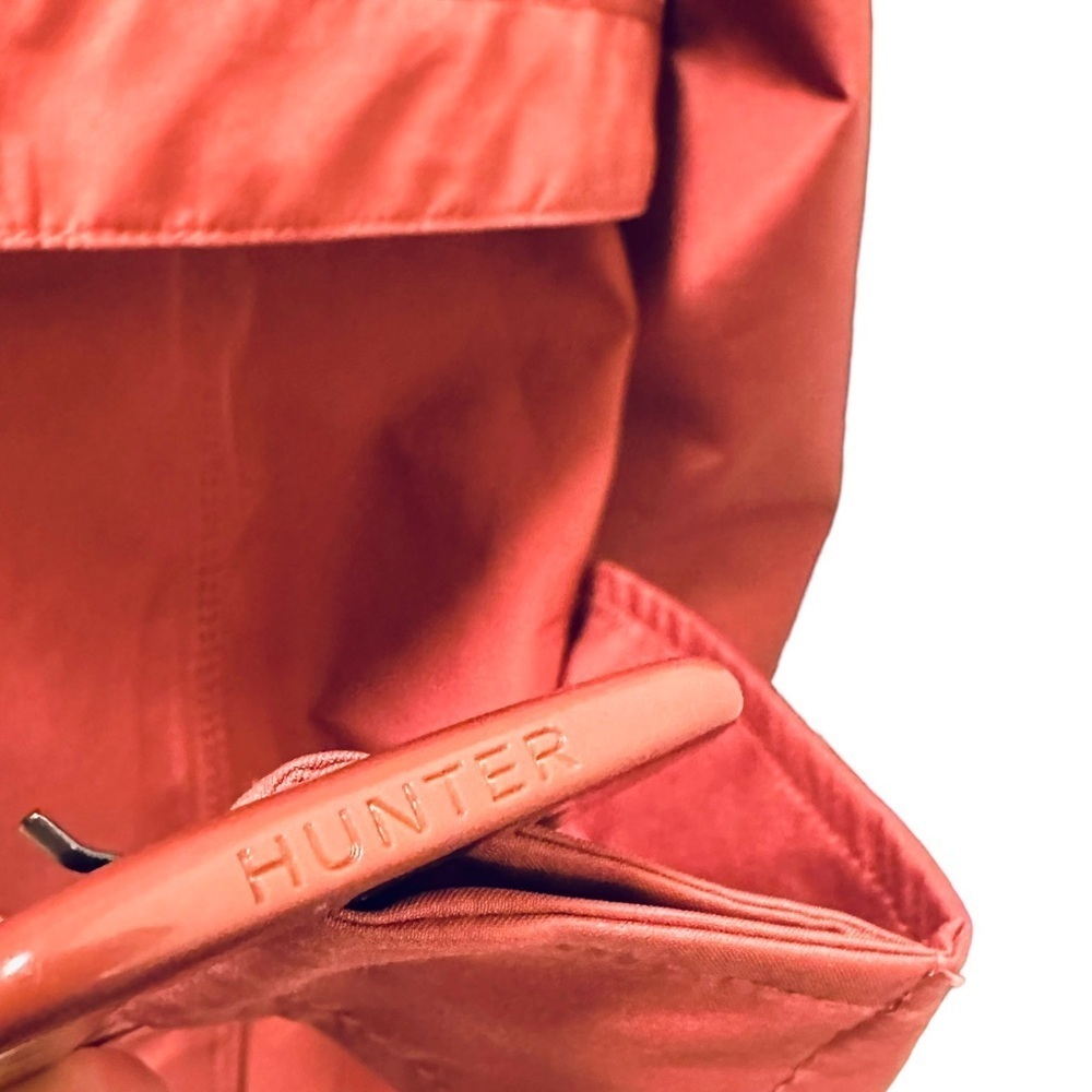 Hunter Original Hooded Trench Coat Mid Length Jacket Women’s Size Medium - Picture 9 of 14